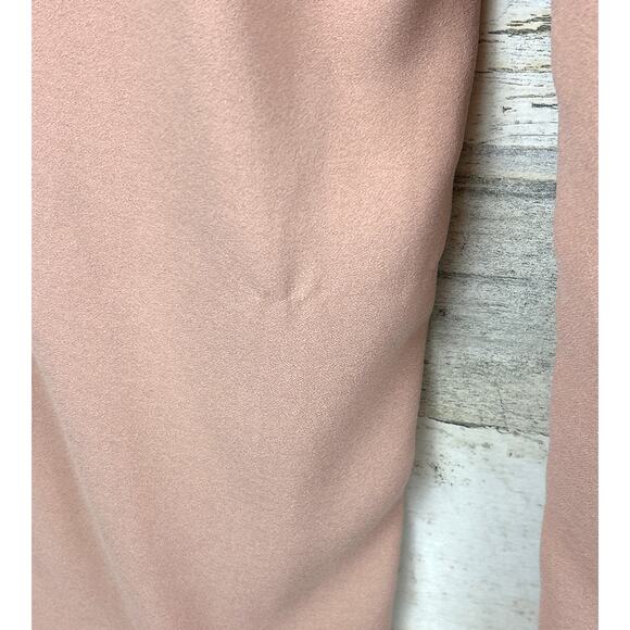 Joie Women’s 8 Pink Ianna High Waist Pleated Ankle Dress Pants with Belt NEW - Picture 8 of 11